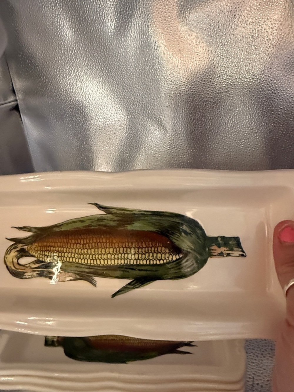 Vintage adorable ceramic stacking set of 4 corn on the cob dishes - Picture 6 of 12
